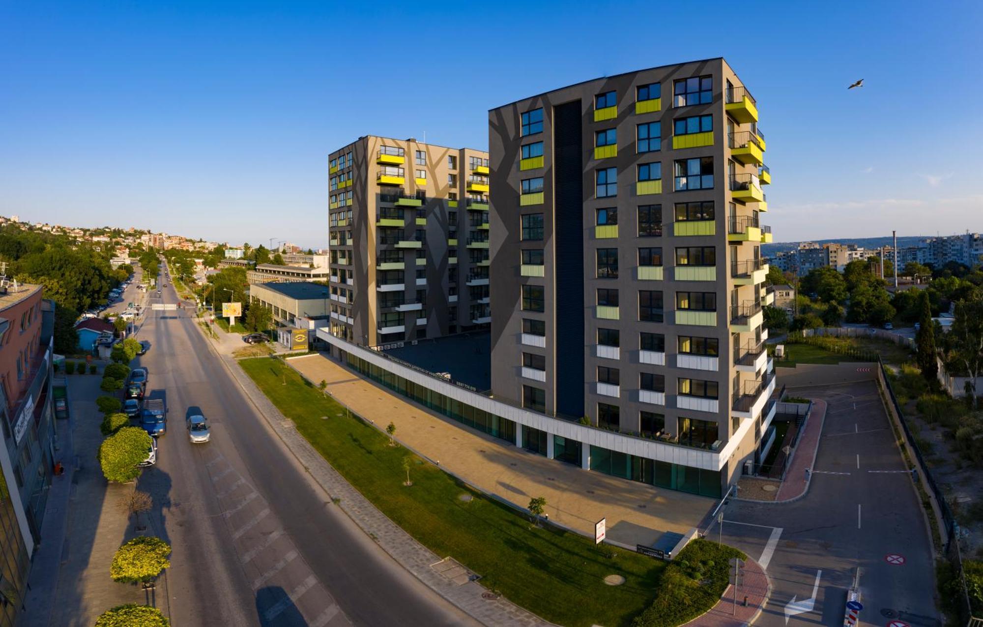 Papaya Apartments Varna Buitenkant foto